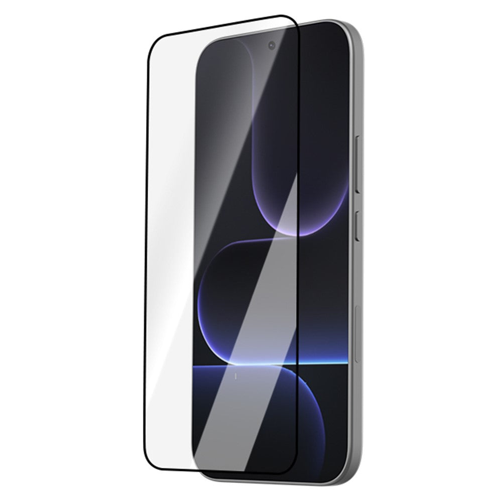 LEREACH hærdet glasskærmbeskyttelse med fuld dækning til Honor 600 5G / 600 Pro 5G / 500 Pro 5G, fingeraftryksafvisende film med støvfri installationsværktøj