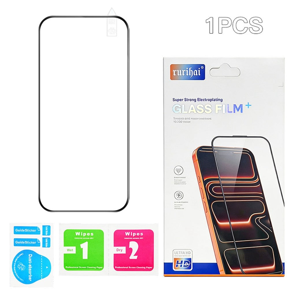 RURIHAI For Honor 600 Lite 5G Screen Protector High Aluminum-Silicon Glass Phone Screen Film