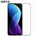 RURIHAI 10Pcs For Xiaomi Redmi R70 5G High Aluminium-Silicon Glass Film Full Glue 0.26mm 2.5D Full Screen Protector