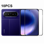 RURIHAI 10 st. för Huawei Pura X Max hög aluminium-kisel glasfilm heltäckande lim 0,26 mm 2,5D helskärmsskydd