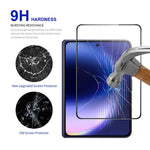 RURIHAI 10 st. för Huawei Pura X Max hög aluminium-kisel glasfilm heltäckande lim 0,26 mm 2,5D helskärmsskydd