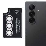 Samsung Galaxy Z Fold8 Ultra Kameralinsskyddsset Galvaniserad Metall + Härdat Glas Individuell Linsfilm