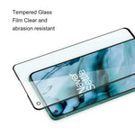 AMORUS fuldskærmsbeskyttelse til OnePlus Turbo 6 5G / Turbo 6V 5G / Nord 6 5G / CE6 5G, splintrefri, fuldklæbende hærdet glasfilm