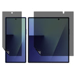 For Samsung Galaxy Z Fold8 Ultra Privacy Hydrogel Screen Protector Set 180-Degree Anti Spy Front / Back PET + TPU Films