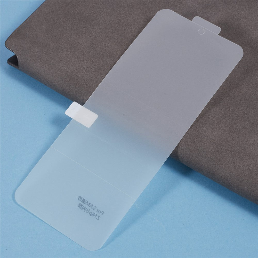 Til Samsung Galaxy Z Flip8 Skærmbeskytter TPU+PET Mat Anti-Fingeraftryk Indvendig Hydrogel-film