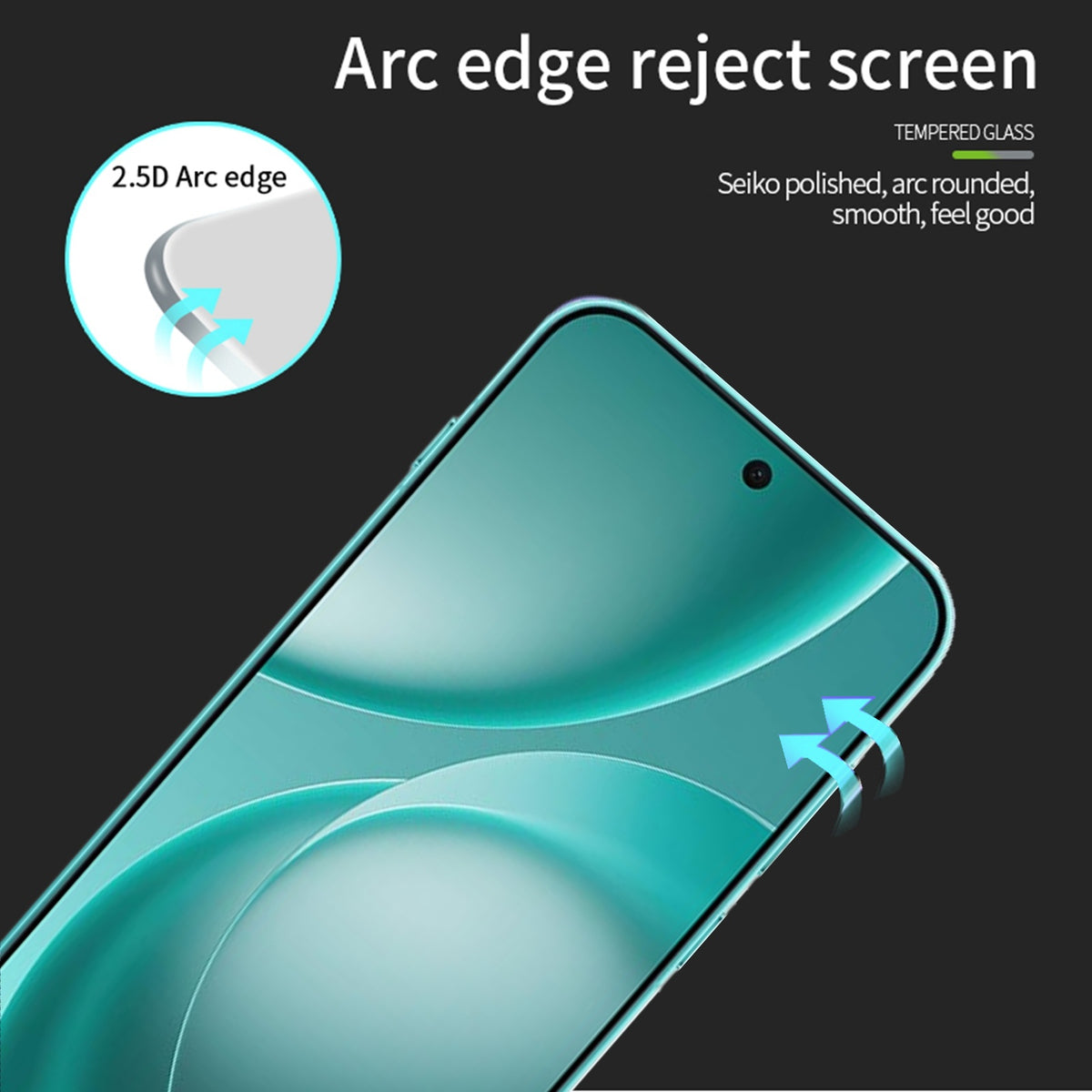 MOFI for Oppo Find X9s Pro 5G Screen Protector 9H Full Glue Full Coverage High Aluminum-Silicon Glass Film