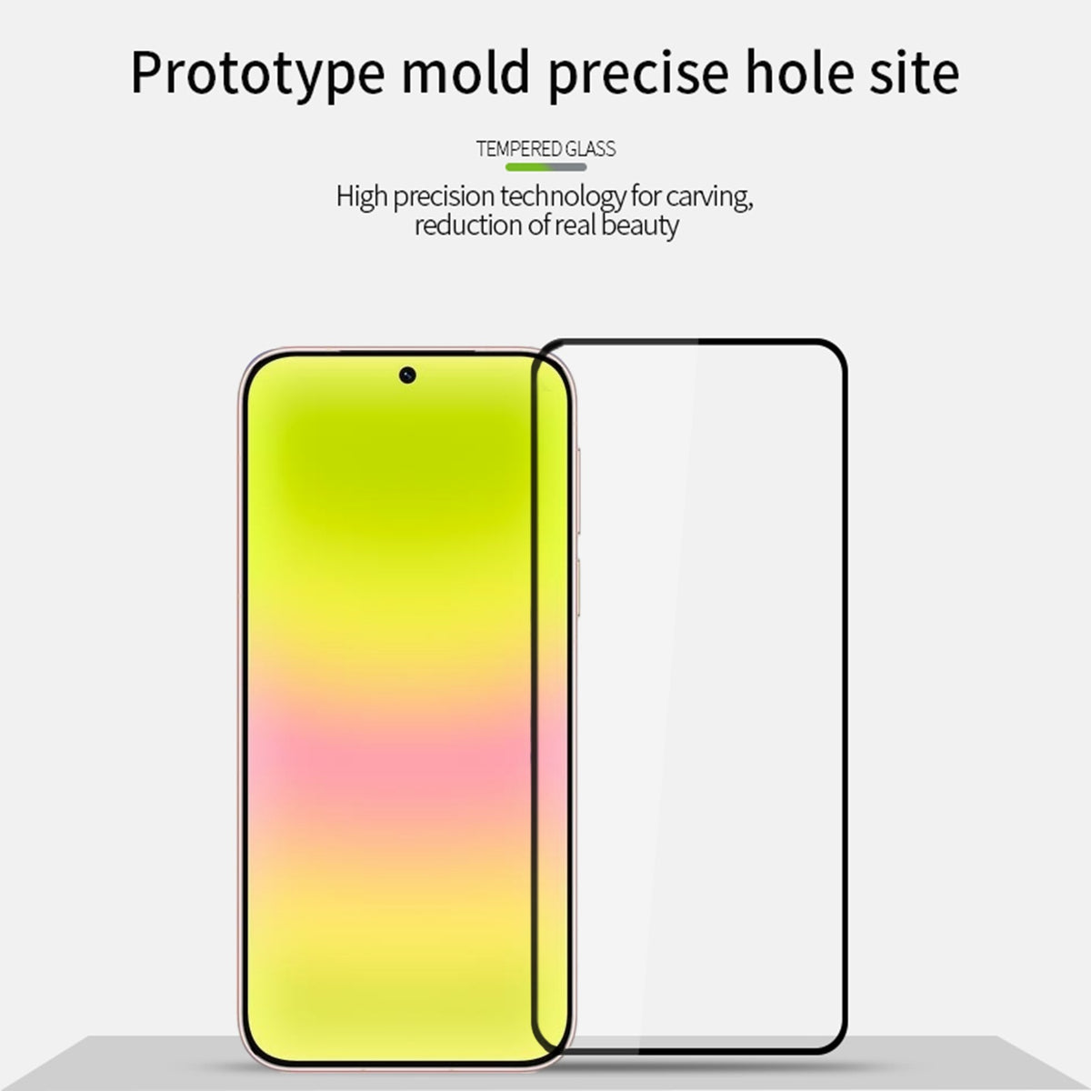 MOFI för Huawei Pura 90 Pro Skärmskydd 9H Heltäckande Glue Full Coverage Hög Aluminium-Silicon Glasfilm