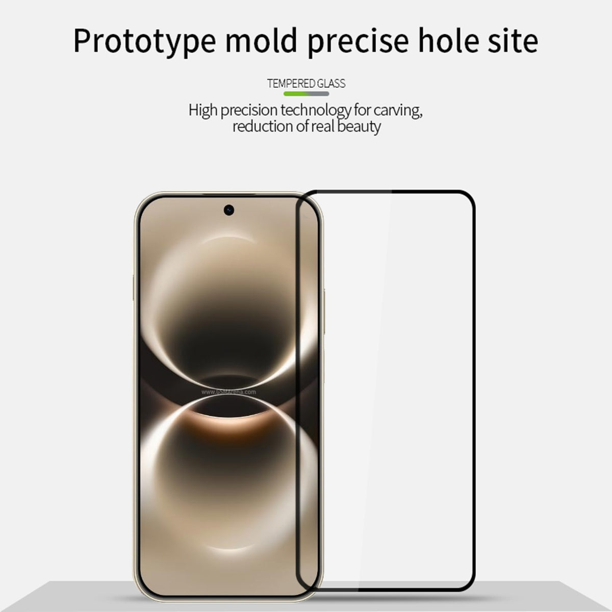 MOFI för Huawei Nova 15 Max Skärmskydd 9H Heltäckande Lim Heltäckande Hög Aluminium-Silikon Glasfilm