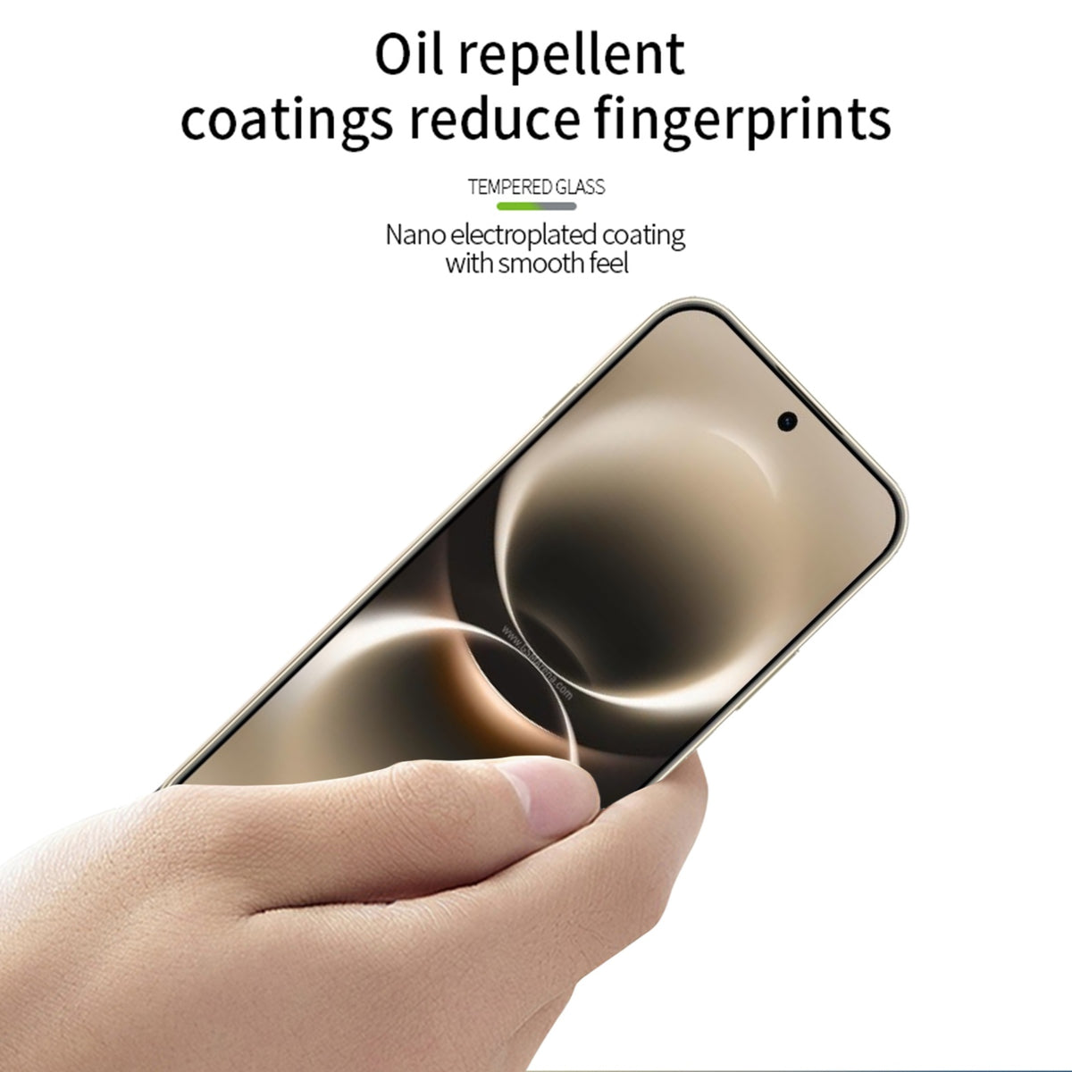 MOFI för Huawei Nova 15 Max Skärmskydd 9H Heltäckande Lim Heltäckande Hög Aluminium-Silikon Glasfilm