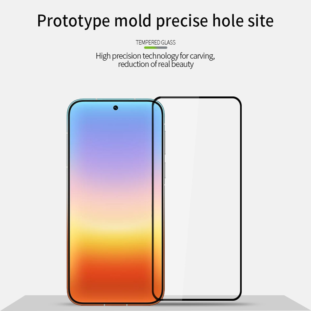 PINWUYO för Huawei Pura 90 Pro Max Härdat Glas Film JK Series-2 9H Heltäckande Skärmskydd