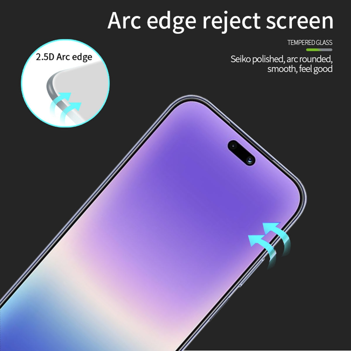 PINWUYO för Huawei Pura 90 Härdat Glas Film JK Series-2 9H Helklistrande Skärmskydd