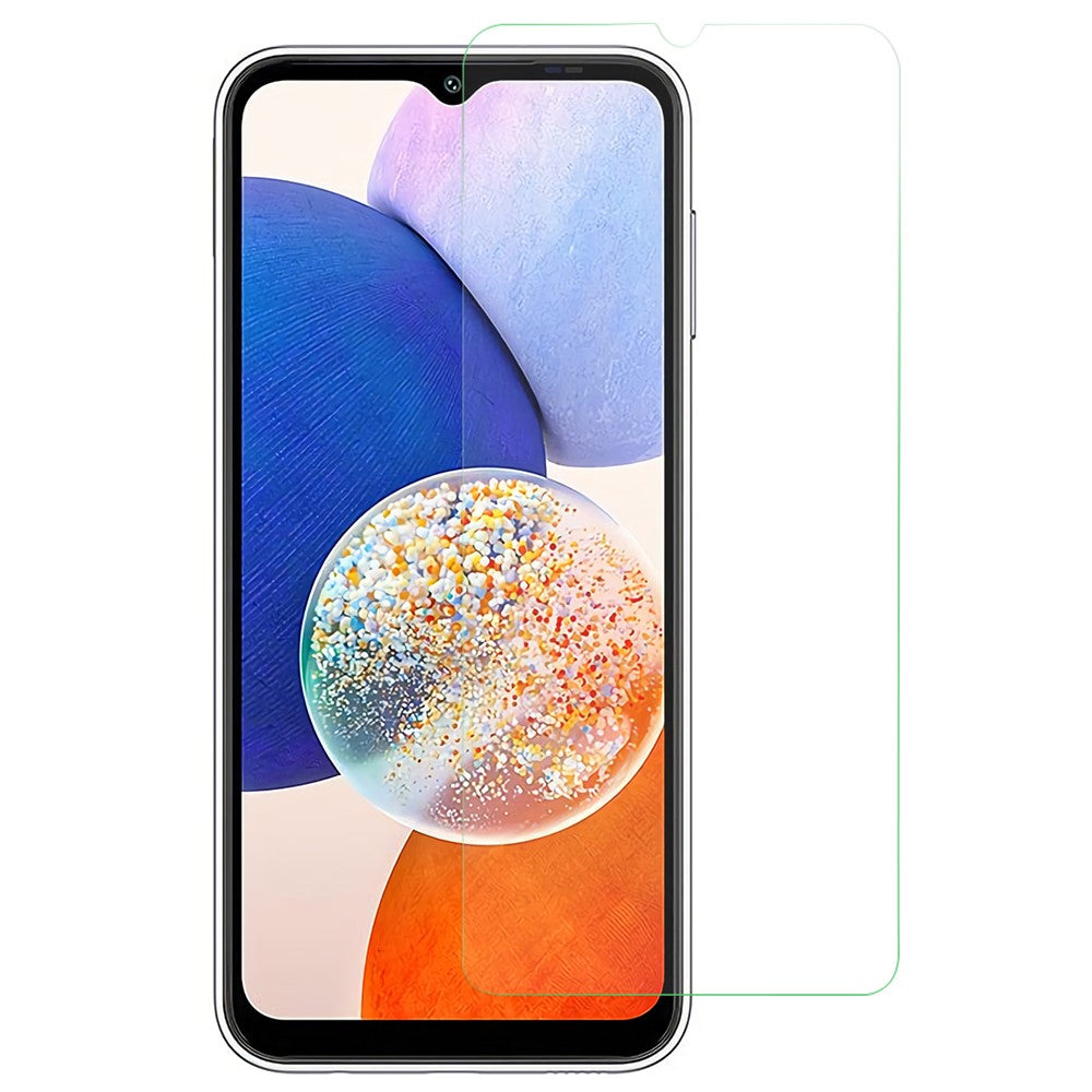Samsung Galaxy A14 5G / A14 4G Reptåligt skärmskydd HD Clear 2.5D Arc Edge härdat glas skärmfilm