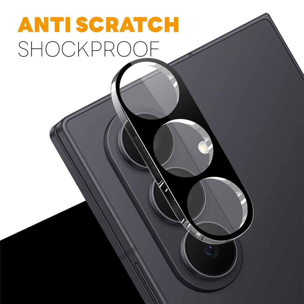 NORTHJO 2Pcs For Samsung Galaxy Z Fold8 Ultra Full Coverage Camera Lens Protector Silk Printing 3D Clear Tempered Glass Lens Film