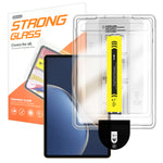 For Honor Pad V7 Screen Protector Arc Edge Tempered Glass Film with Auto Dust-free Installation Tool (NOT Complete Covering)