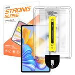 For Honor Pad 8 Screen Protector Arc Edge Tempered Glass Film with Auto Dust-free Installation Tool (NOT Complete Covering)