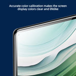 For Honor Pad 8 Screen Protector Arc Edge Tempered Glass Film with Auto Dust-free Installation Tool (NOT Complete Covering)