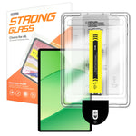 For Oppo Pad SE Screen Protector Arc Edge Tempered Glass Film with Auto Dust-free Installation Tool (NOT Complete Covering)