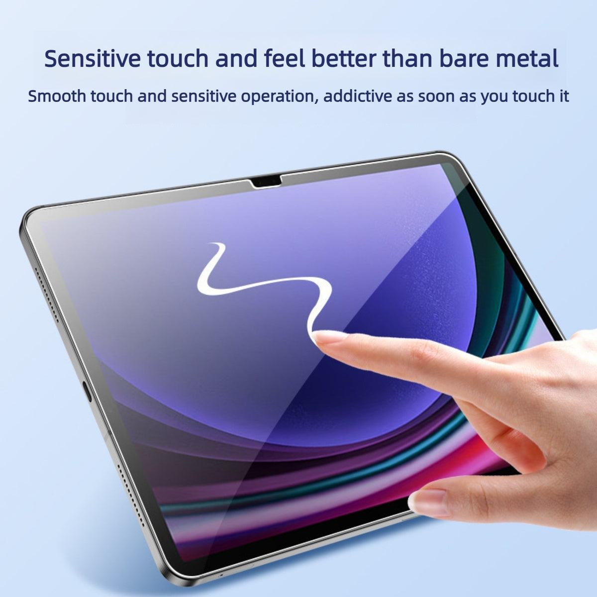 For Oppo Pad SE Screen Protector Arc Edge Tempered Glass Film with Auto Dust-free Installation Tool (NOT Complete Covering)