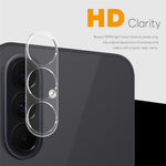 NORTHJO 2Pcs For Samsung Galaxy S26 FE Tempered Glass Camera Lens Protector Clear 3D Integrated Full Coverage