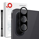 NORTHJO For Samsung Galaxy S26 FE Camera Lens Protector Silk Printing 3D Clear Full Screen Tempered Glass Lens Film