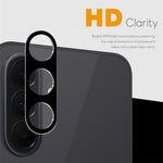 NORTHJO For Samsung Galaxy S26 FE Camera Lens Protector Silk Printing 3D Clear Full Screen Tempered Glass Lens Film