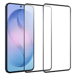 NORTHJO 2Pcs A+ For Samsung Galaxy S26 FE / S25 FE Screen Protector Full Coverage 0.3mm 2.5D High Aluminum-silicon Glass Silk Printing Film