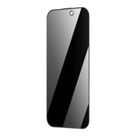 ZGA til iPhone Air Anti-spy Skærmbeskytter 3D Fuld Dækning Antistatisk Høj Aluminium-Silicium Glasfilm