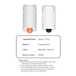 LEREACH For Xiaomi 17T Tempered Glass Full Screen Protector Anti-Fingerprint Film with Dust-Free Installation Tool