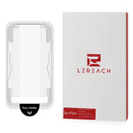 LEREACH For Xiaomi 17T Tempered Glass Full Screen Protector Anti-Fingerprint Film with Dust-Free Installation Tool