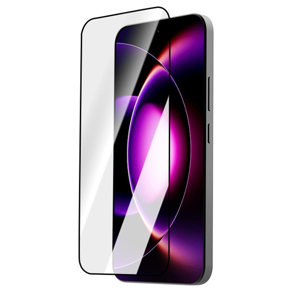 LEREACH För Xiaomi 17T Pro Härdat Glas Helskärmsskydd Anti-Fingeravtrycksfilm med Dammfritt Installationsverktyg