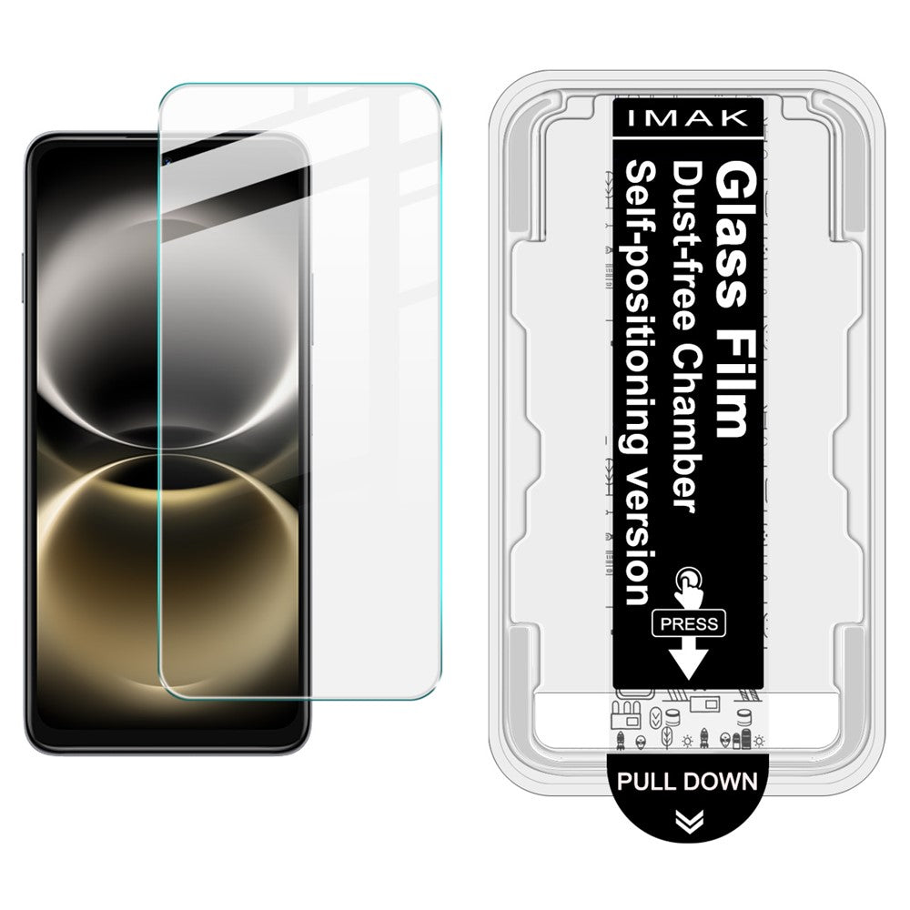 IMAK H Series For Huawei Enjoy 90m Plus Tempered Glass Screen Protector Film with Dust-free Installation Tool