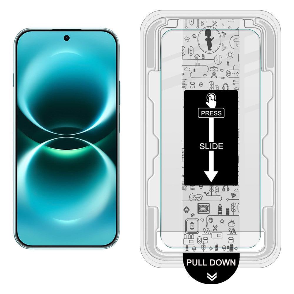 IMAK H-serien för Huawei nova 15 Max härdat glas skärmskyddsfilm med dammfritt installationsverktyg