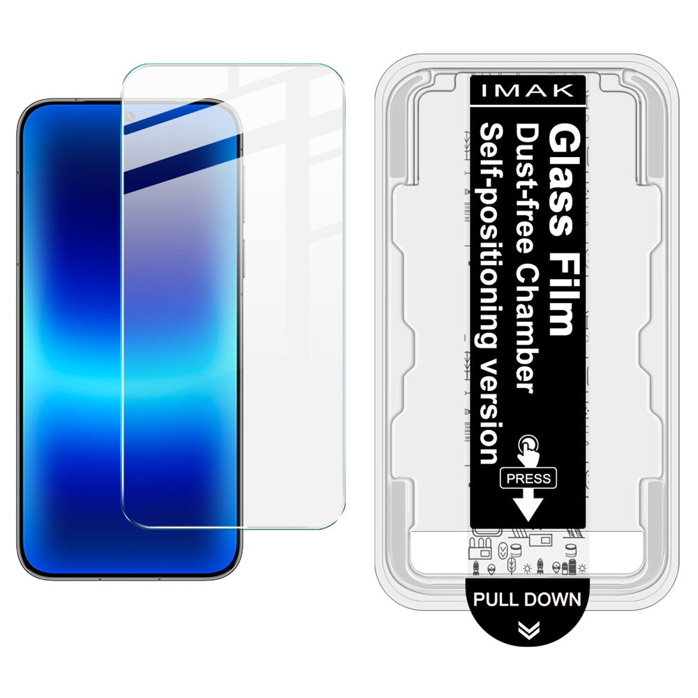 IMAK H-serien för Huawei Pura 90s Pro 5G / Pura 90 Pro härdat glas skärmskyddsfilm med dammfritt installationsverktyg