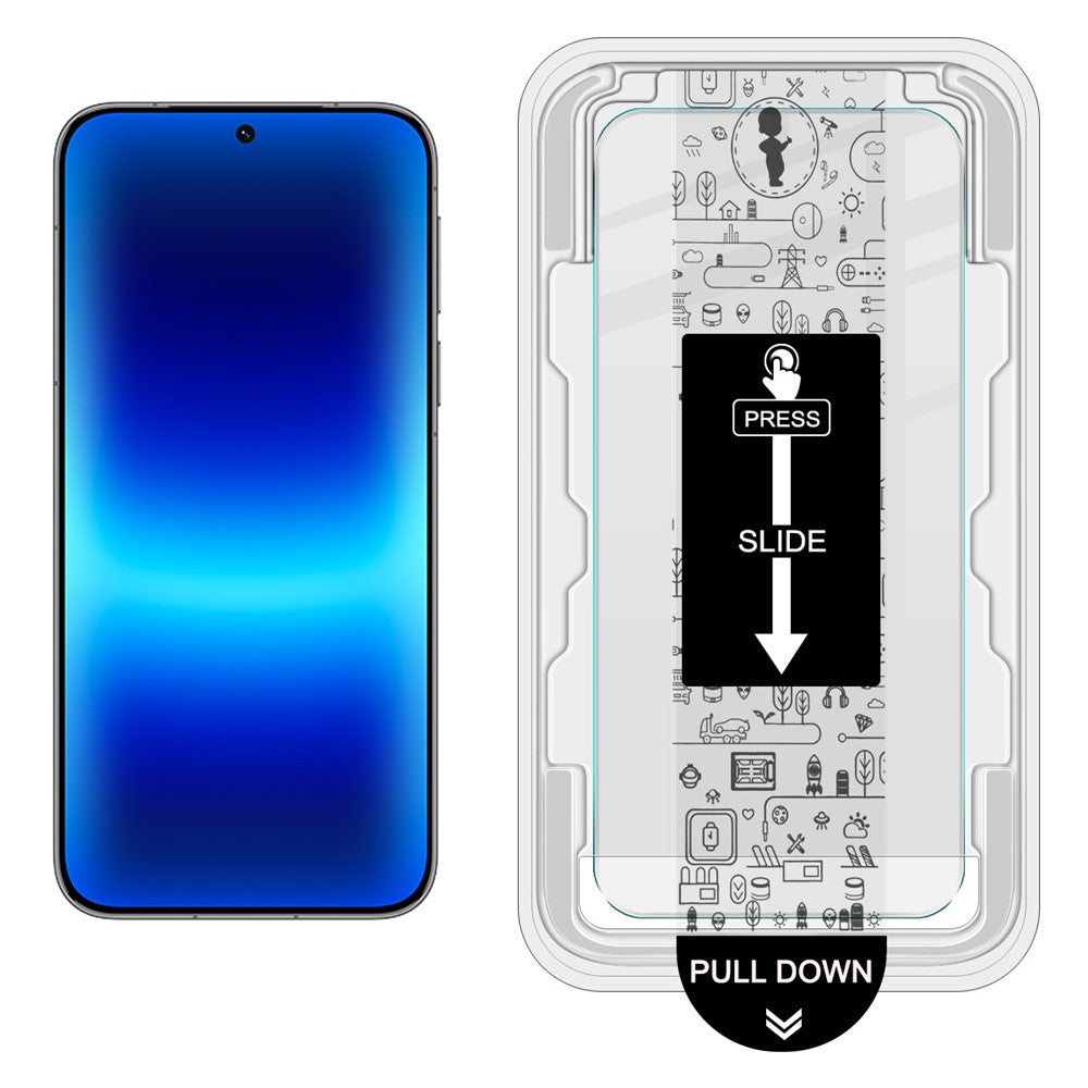 IMAK H-serien för Huawei Pura 90s Pro 5G / Pura 90 Pro härdat glas skärmskyddsfilm med dammfritt installationsverktyg