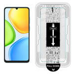 IMAK H-serie til Honor Play 80 5G skærmbeskyttelsesfilm af hærdet glas med støvfrit installationsværktøj