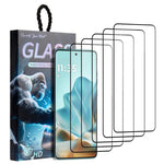 GÖR SOM DU VILL 5 st för Motorola Edge 60 5G / 60 Fusion 5G skärmskydd silkestryck hög aluminium-kisel glasfilm