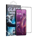GÖR SOM DU VILL för Motorola Edge 70 Pro 5G skärmskydd silkestryck helhäftande lim hög aluminium-kisel glasfilm