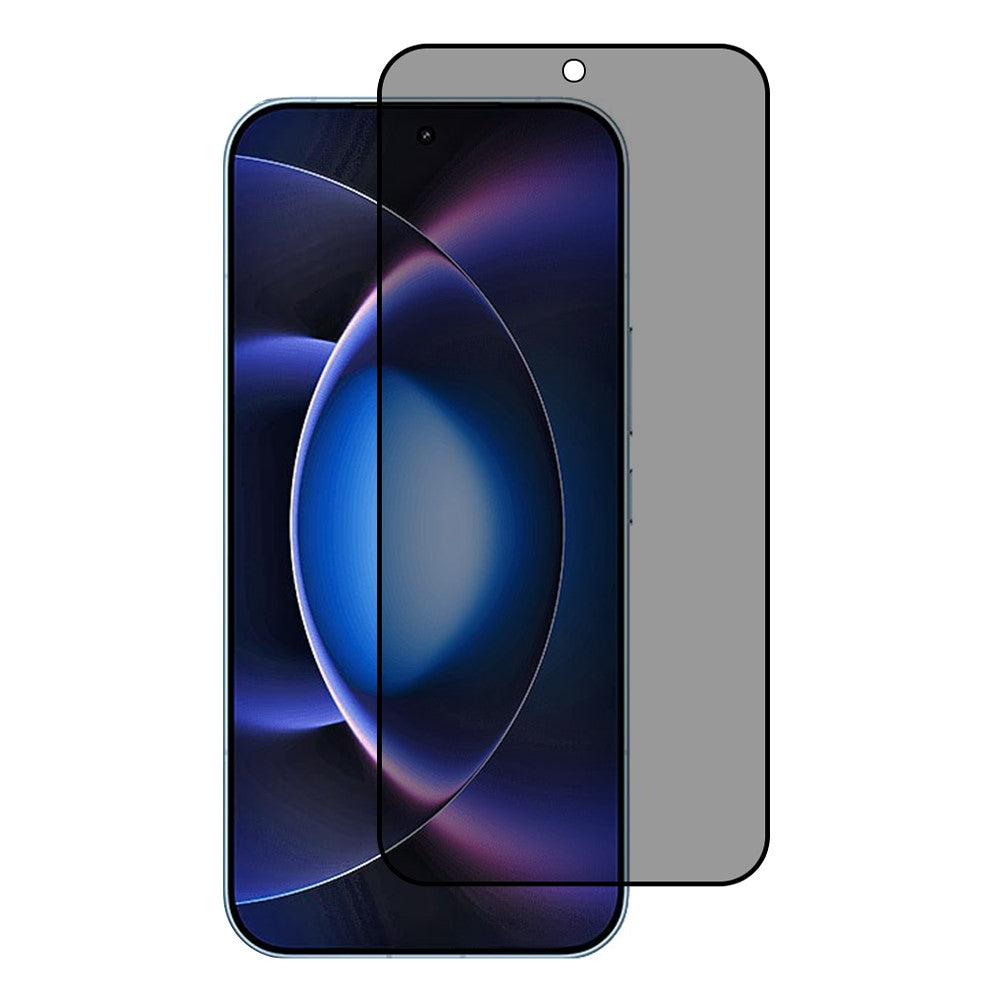 Xiaomi 17 Max Anti-Peep Härdat Glas Heltäckande Skärmskydd med Silk Print