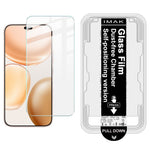 IMAK H Series For Honor Play11 Plus 5G Tempered Glass Screen Protector Easy Installation Film with Auto Dust-Remove Tool