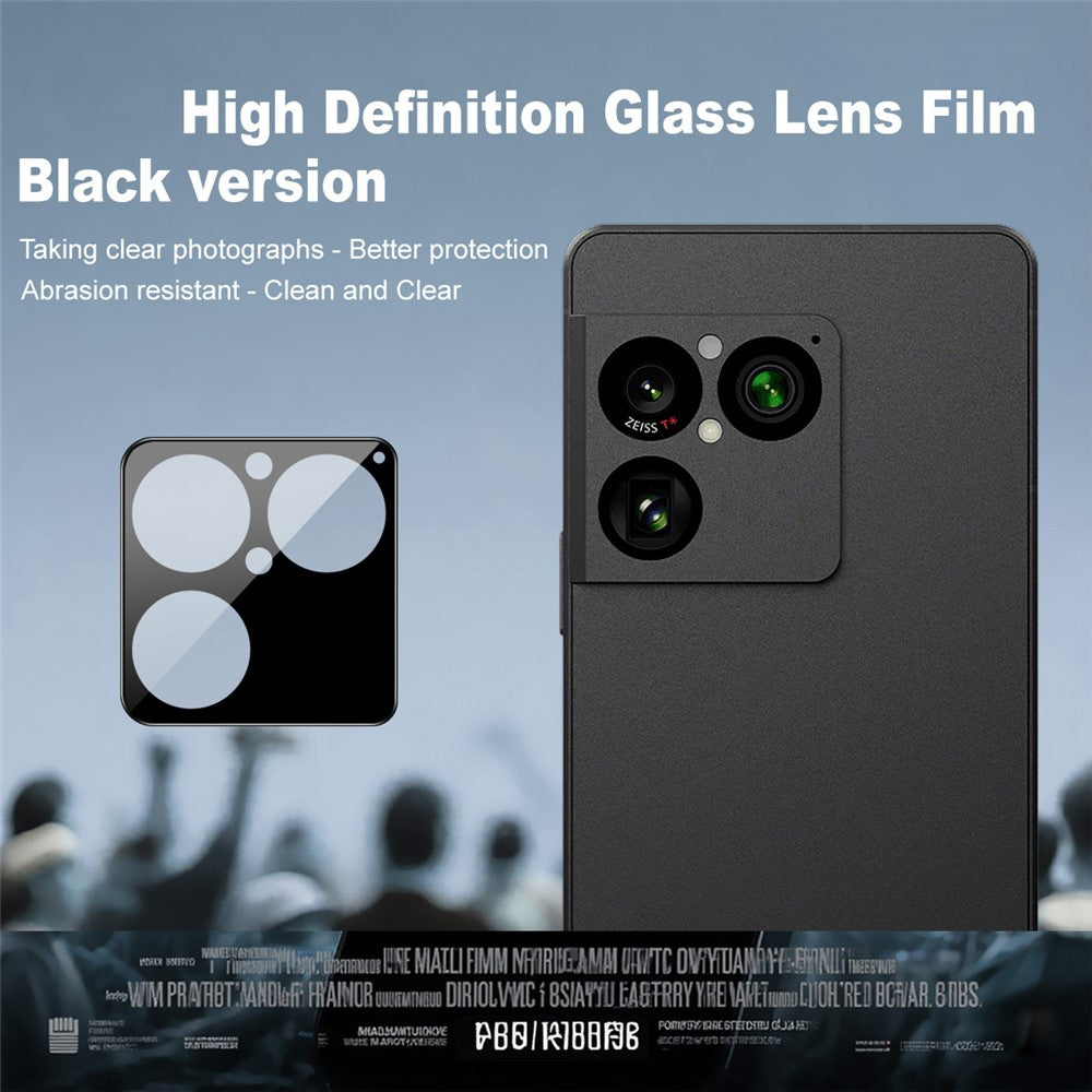 IMAK Til Sony Xperia 1 VIII Kameralinsebeskytter Hærdet Glas HD Klar Fuld Dækning Linsefilm