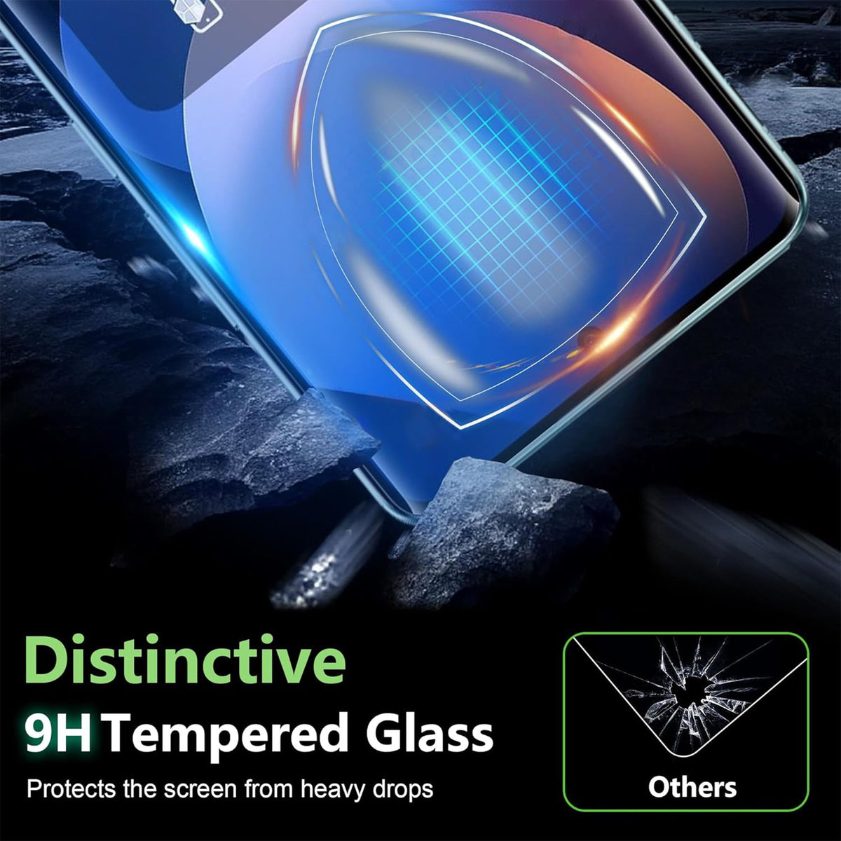 For Xiaomi Redmi Note 14 Pro+ 5G Full Screen Protector Full Glue Curved Edges Anti-fingerprint Tempered Glass Film