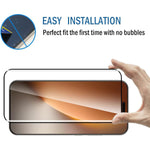 For Honor Magic8 Pro 5G Full Screen Protector Full Glue Curved Edges Anti-fingerprint Tempered Glass Film