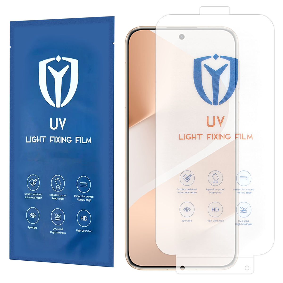 For Huawei Pura 80 Pro+ / Huawei Pura 80 Pro PET Screen Protector Full Coverage Full Glue UV Film