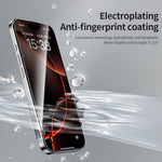 ZGA til iPhone 16e / iPhone 17e Skærmbeskytter Antistatisk Høj Aluminium-Siliciumglas HD-film