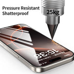 ZGA til iPhone 16e / iPhone 17e Skærmbeskytter Antistatisk Høj Aluminium-Siliciumglas HD-film