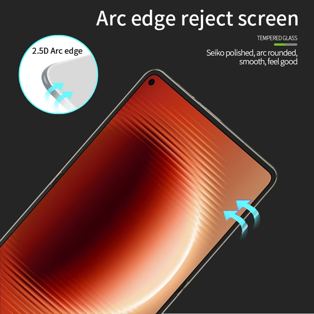 MOFI for Huawei Pura X Max Screen Protector 9H Full Glue Full Coverage High Aluminum-Silicon Glass Film