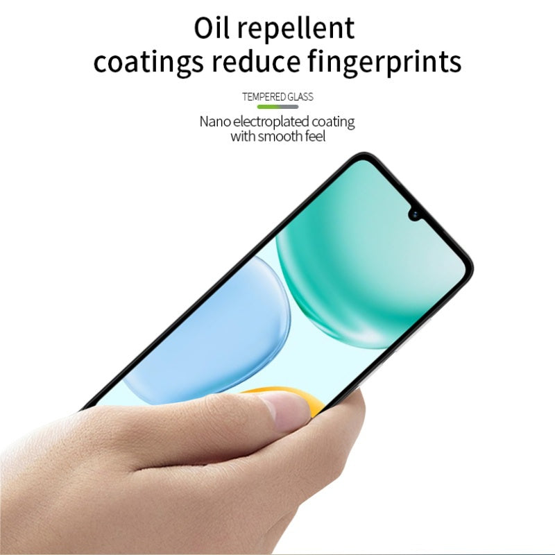 MOFI for Honor Play 70C 4G Screen Protector 9H Full Glue Full Coverage High Aluminum-Silicon Glass Film