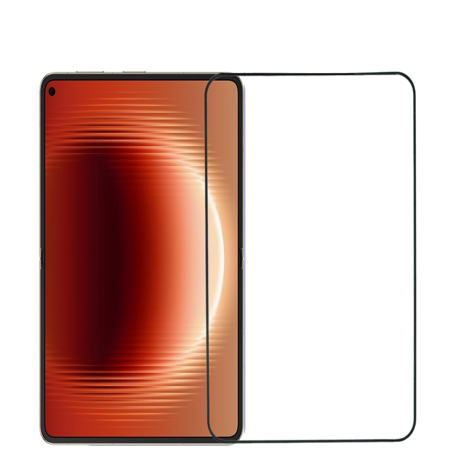 PINWUYO för Huawei Pura X Max Härdat Glas Film JK Series-2 9H Heltäckande Skärmskydd