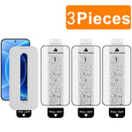 IMAK 3Pcs For Xiaomi 17 Max Tempered Glass Full Screen Protector Full Glue Film with Dust-free Installation Tool