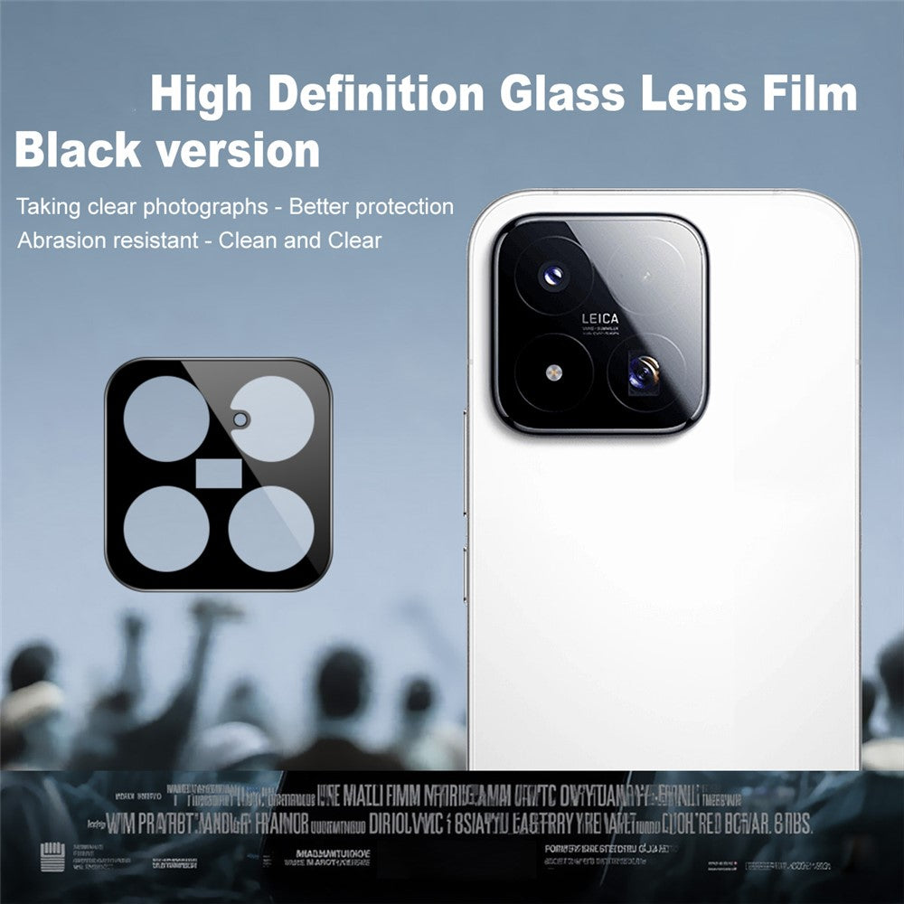 IMAK För Xiaomi 17 Max Kameralinsskydd Härdat Glas HD Klar Heltäckande Linsfilm